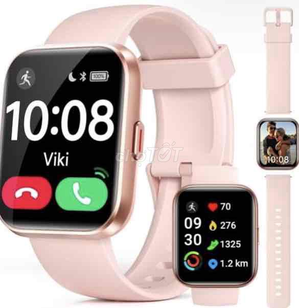 Smart Watch Mới Bên Mỹ gửi về. Màu Hồng rất đẹp