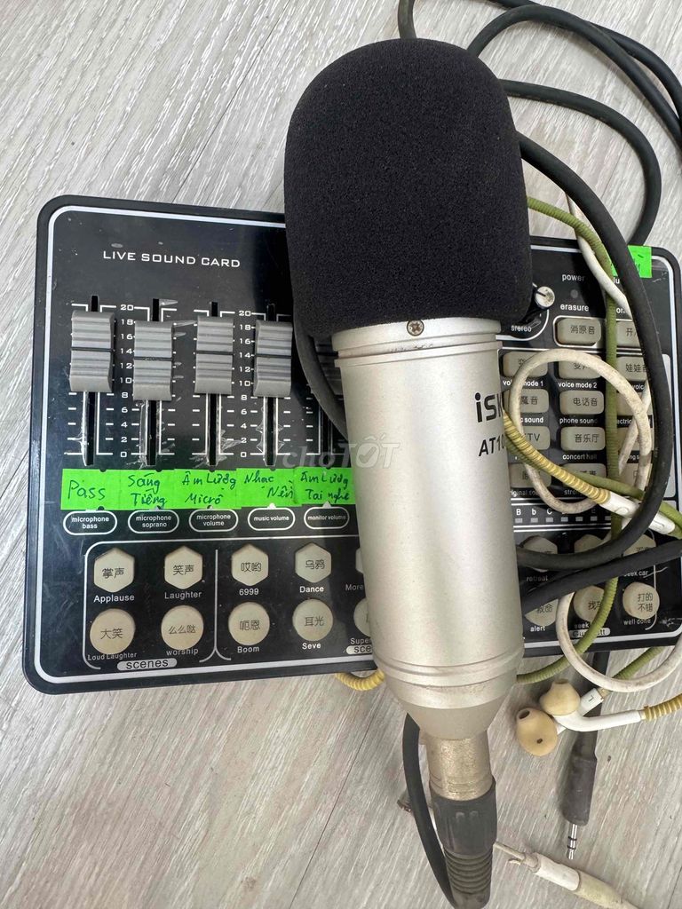 Bộ livestream ISK AT100. Mua bán Tivi, Âm thanh tại Quận Nam Từ Liêm Hà Nội được đăng bởi Duy Chiến hình 1
