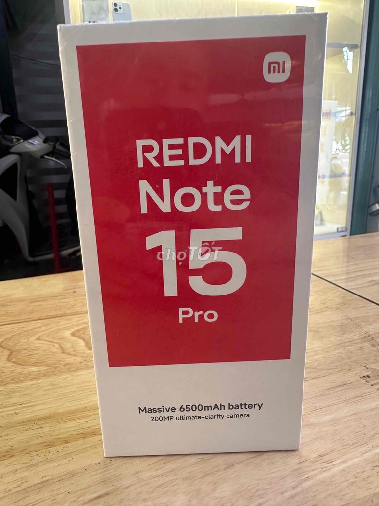 Xiaomi Redmi Note 15 Pro 5G 256GB Titan xám Mới. Mua bán Điện thoại tại Huyện Trần Đề Sóc Trăng được đăng bởi Nguyễn Văn Kiệt hình 1