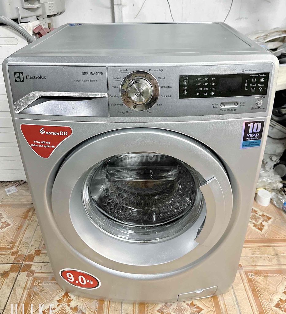 Máy giặt Electrolux 9kg Inverter Bạc. Mua bán Máy giặt tại Quận Hà Đông Hà Nội được đăng bởi Nguyễn Linh hình 1