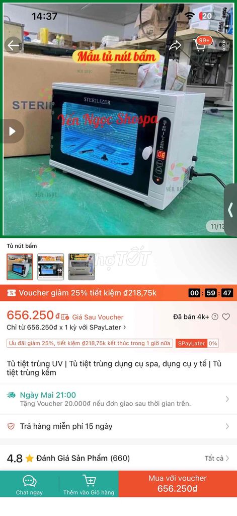 Tủ tiệt trùng UV Trắng. Mua bán Đồ chuyên dụng, Giống nuôi trồng tại Huyện Đông Anh Hà Nội được đăng bởi Chu Minh Ánh hình 1