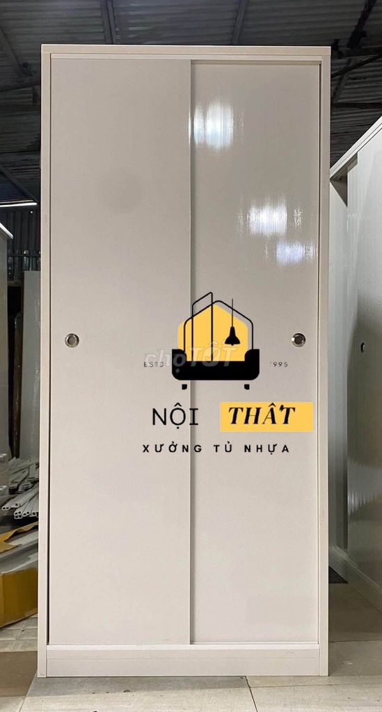 Tủ quần áo Nhựa Đài Loan Trắng 1m8x82cm. Mua bán Tủ, kệ gia đình tại Quận Tân Phú Tp Hồ Chí Minh được đăng bởi Cửa Hàng Nội Thất hình 1