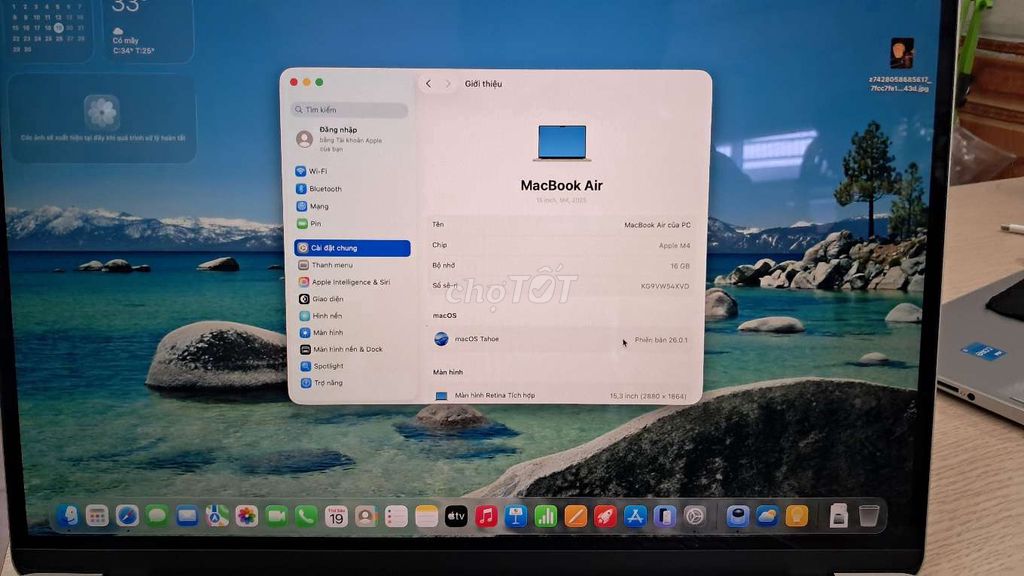 Apple MacBook Air M4 15 inch. Mua bán Laptop tại Quận Hai Bà Trưng Hà Nội được đăng bởi bùi hữu liêm  hình 1