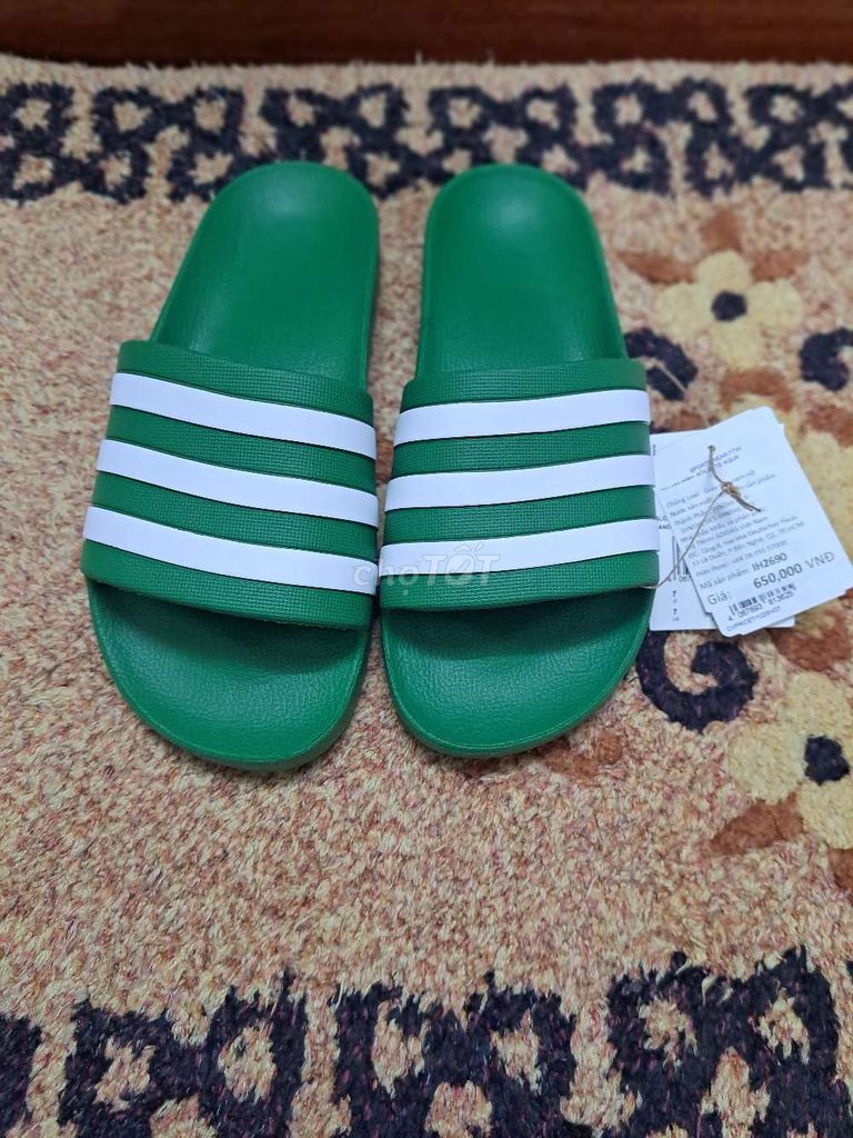 Dép lê Adidas 40 Xanh lá Unisex. Mua bán Giày dép tại Huyện An Dương Hải Phòng được đăng bởi Tiến hình 1