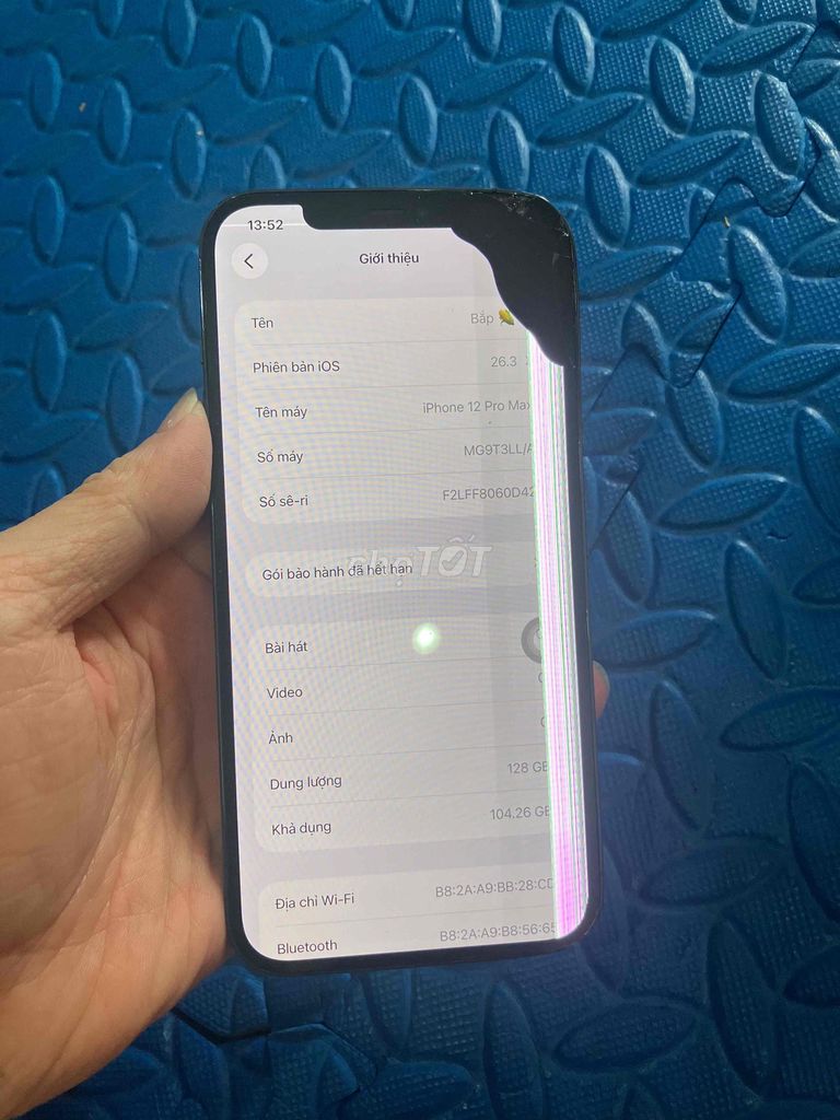Bán Xác Iphone 12promax qt còn face hỏng màn. Mua bán Điện thoại tại Quận Hà Đông Hà Nội được đăng bởi Mạnh Mobile hình 1