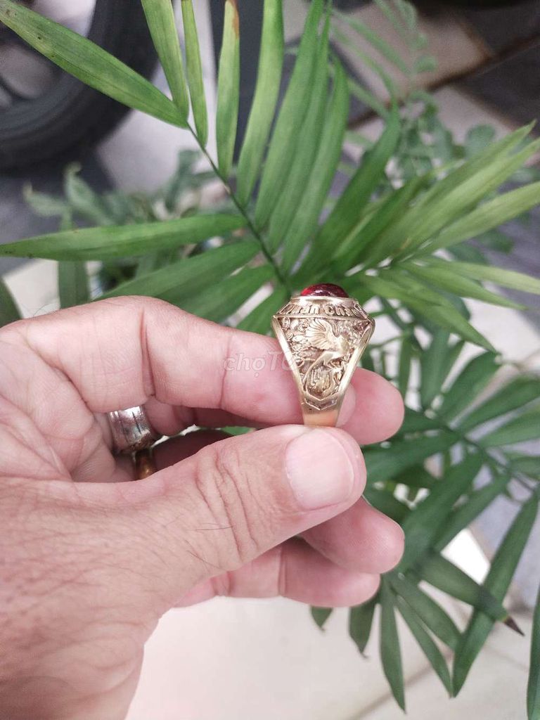 Nhẫn Nam Vàng 10K Vàng Đỏ. Mua bán Phụ kiện thời trang khác tại Huyện Nhà Bè Tp Hồ Chí Minh được đăng bởi Mua bán hàng củ ve chai còn tin thì còn hàng  hình 1