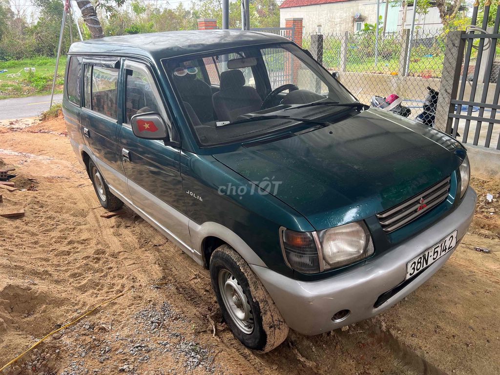 Mitsubishi Jolie 1999 GLS Xanh. Mua bán Ô tô tại Huyện Phù Mỹ Bình Định được đăng bởi Huỳnh Văn Hoá hình 2