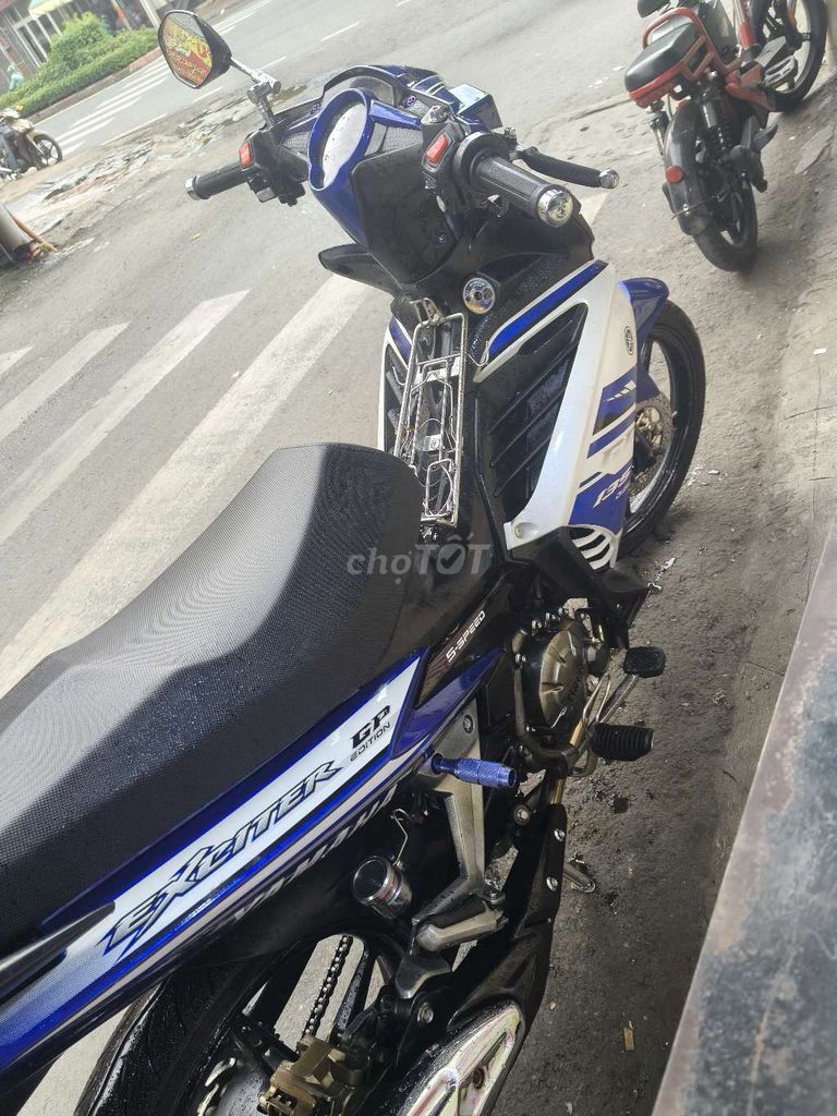 Yamaha Exciter Xanh trắng Số sàn. Mua bán Xe máy tại Quận 11 Tp Hồ Chí Minh được đăng bởi Cửa Hàng Bảo Trâm hình 3
