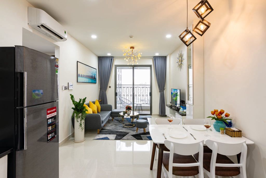 Căn Hộ Saigon Royal, 2 PN ( 60m2)- Nội thất đẹp