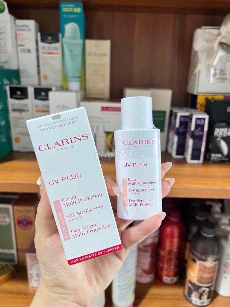 Kem chống nắng Clarins UV PLUS Rosy Glow 50ml. Mua bán Phụ kiện thời trang khác tại Quận 10 Tp Hồ Chí Minh được đăng bởi Baby Girl Lovely hình 1