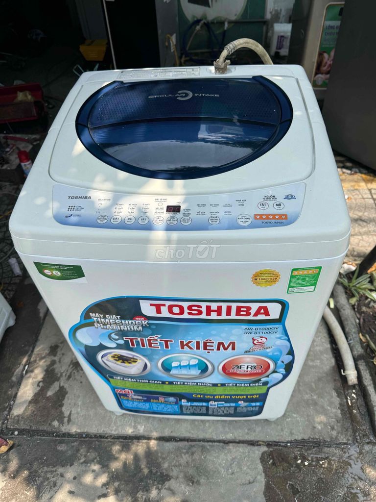 thanh lý máy giặt toshiba 10Kg còn mới 95%