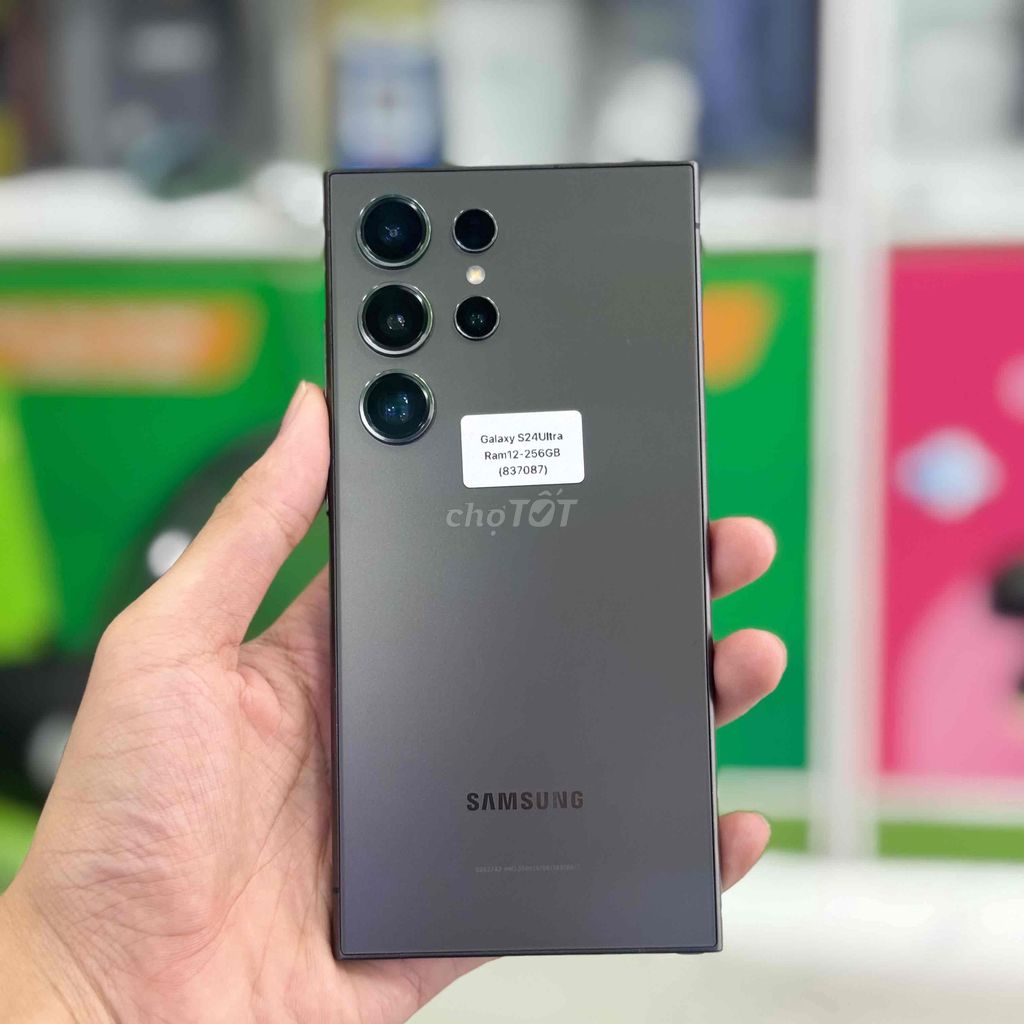 Samsung S24 Ultra 256GB Đen Đã dùng. Mua bán Điện thoại tại Quận Ngô Quyền Hải Phòng được đăng bởi TRAN SONG HA hình 1
