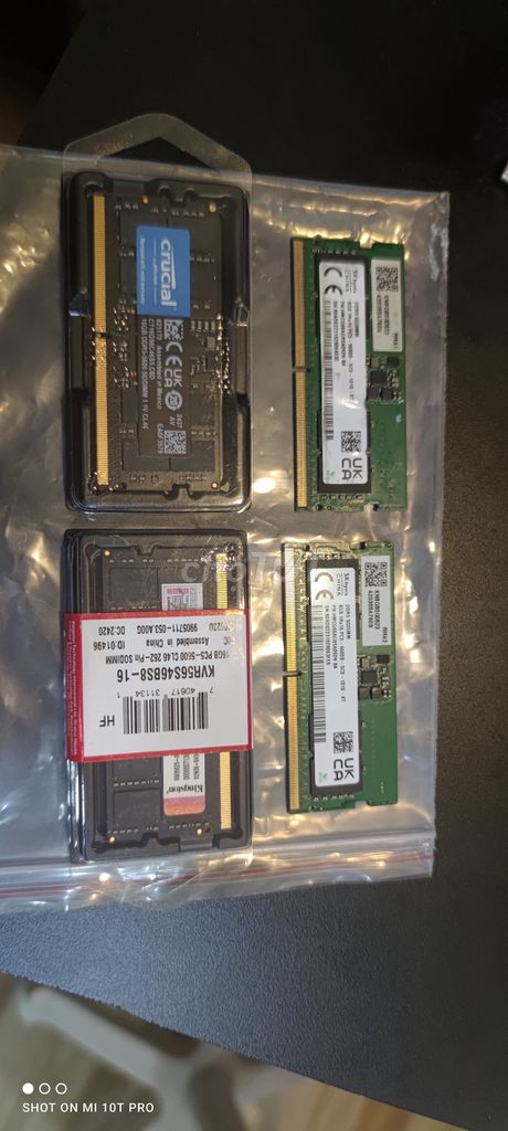 RAM laptop 16 gb 5600. Mua bán Linh kiện (RAM, Card...) tại Huyện Củ Chi Tp Hồ Chí Minh được đăng bởi Hồ Tiến Nam hình 1