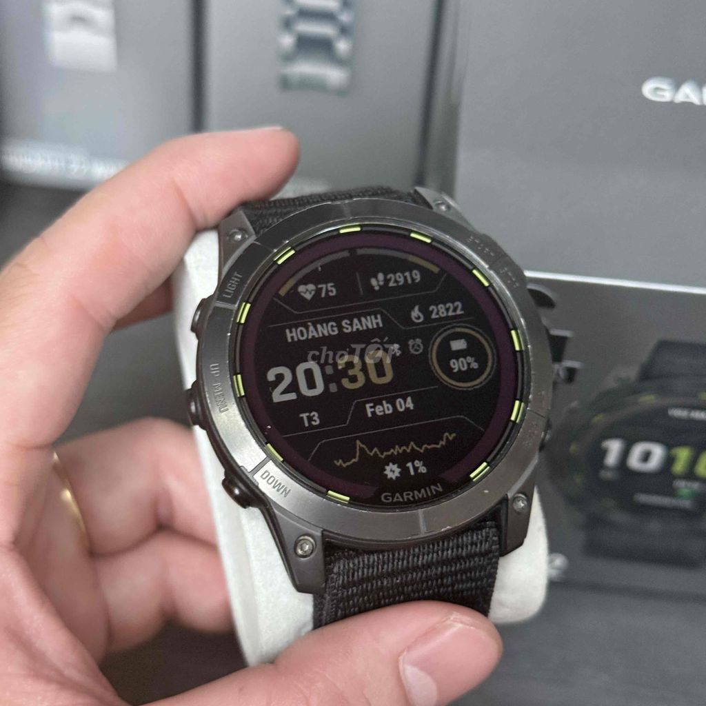 GARMIN ENDURO 2 51mm FULLBOX TIẾNG VIỆT ĐẦY ĐỦ