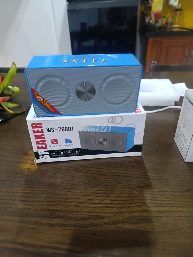 Loa Bluetooth WS-768BT Xanh Mới. Mua bán Tivi, Âm thanh tại Quận Ngũ Hành Sơn Đà Nẵng được đăng bởi kin hình 1