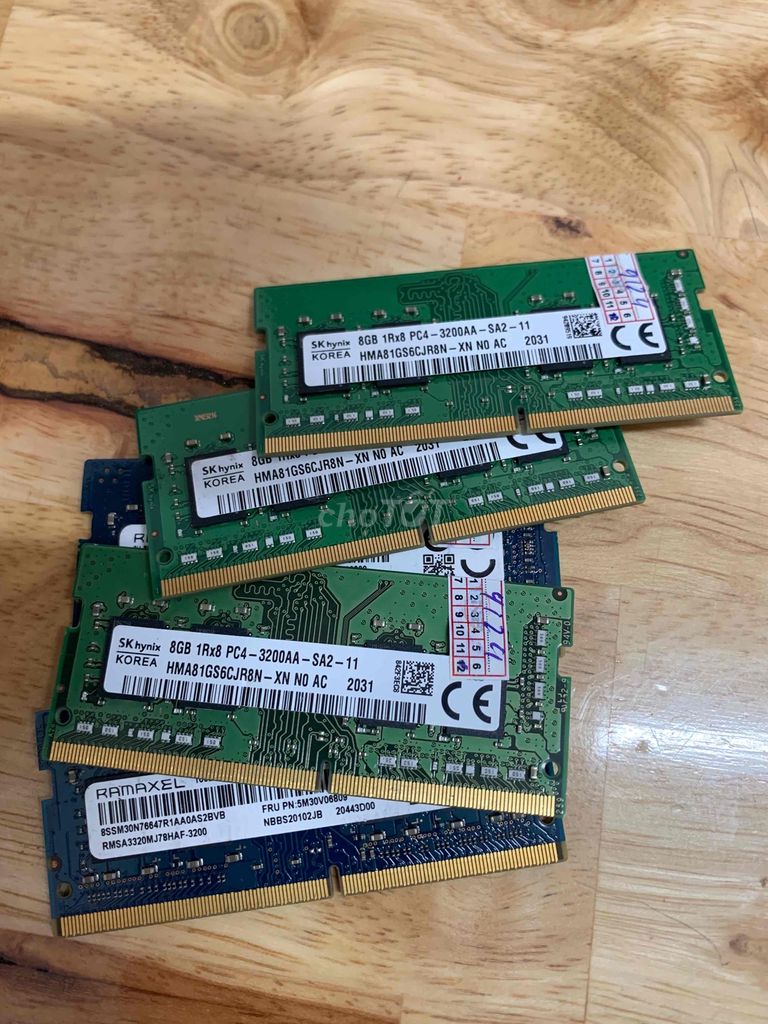 Ram laptop Ddr4 8g bus 3200