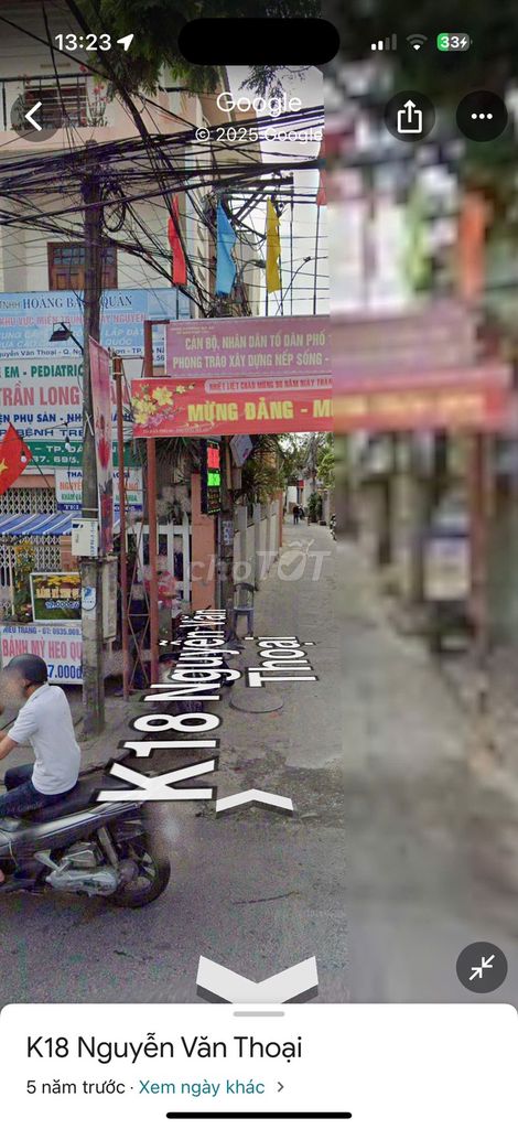 Bán đất gần biển 2 mặt kiệt Nguyễn Văn Thoại, An Thượng 22