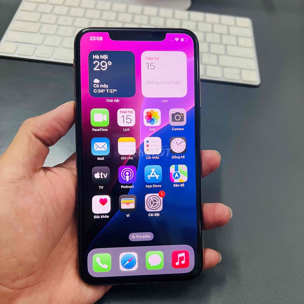 Apple iPhone Xs Max 256GB Gold 98.5%. Mua bán Điện thoại tại Quận Ninh Kiều Cần Thơ được đăng bởi Trường Mobile hình 1