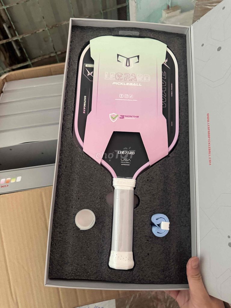 Vợt Pickleball Leopard Wave X Siêu nhám. Mua bán Đồ thể thao, Dã ngoại tại Quận Ngũ Hành Sơn Đà Nẵng được đăng bởi An Pet hình 1