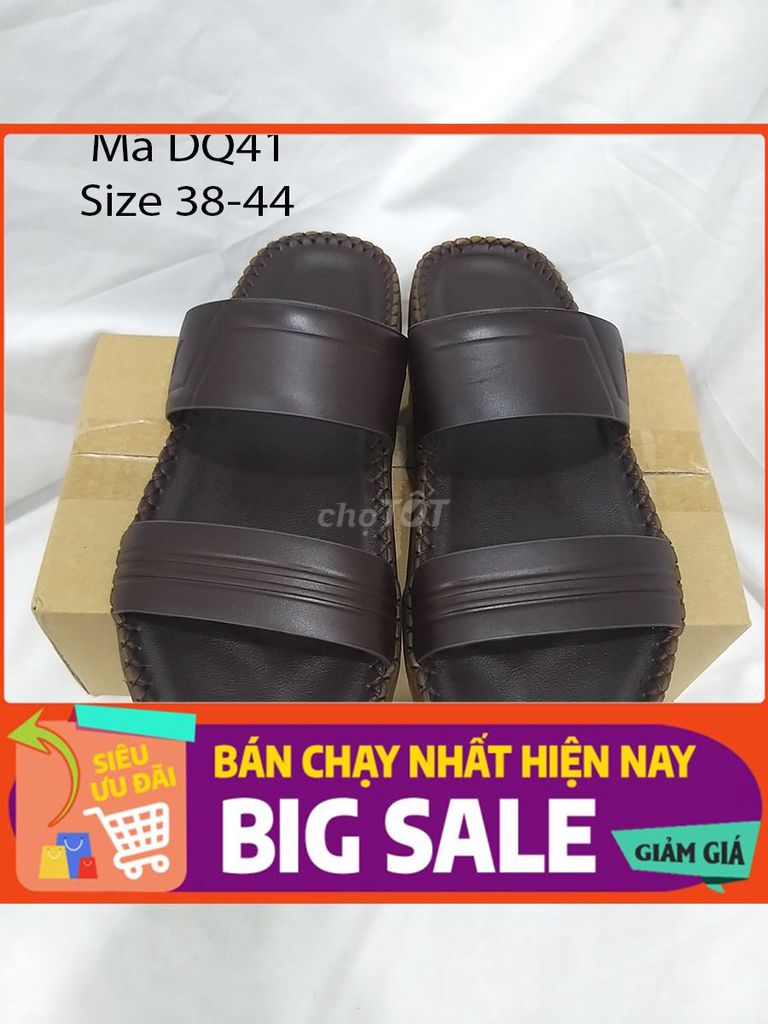 ngày 18.9-Dép 2 quai doctor MÃ DQ41 size 38 đến 43