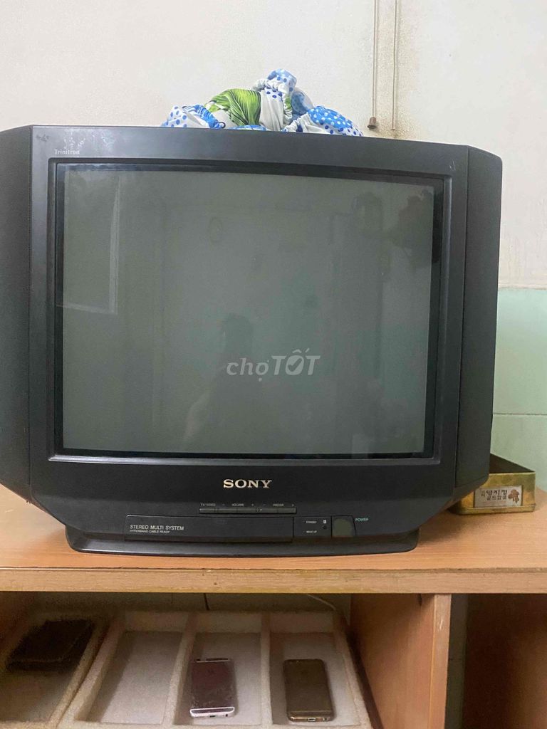 Tivi Sony Trinitron Đen Đã sử dụng. Mua bán Tivi, Âm thanh tại Quận 6 Tp Hồ Chí Minh được đăng bởi Anhminh hình 1