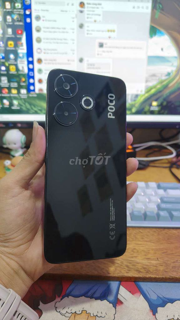 Poco M6 128GB Đen. Mua bán Điện thoại tại Thành phố Phan Thiết Bình Thuận được đăng bởi Võ Văn Sỹ hình 1