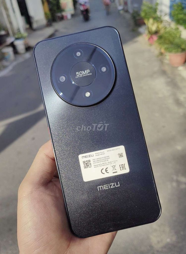 Meizu Mblu 22 Pro 256GB Đen. Mua bán Điện thoại tại Quận Cẩm Lệ Đà Nẵng được đăng bởi Chính Mobile hình 1