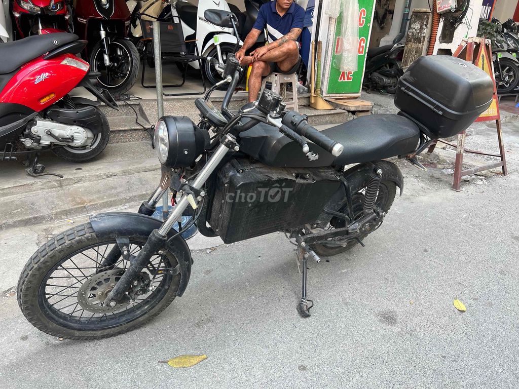 Электрический скутер Datbike Weave 200 Tracker 2022 Черный, красный