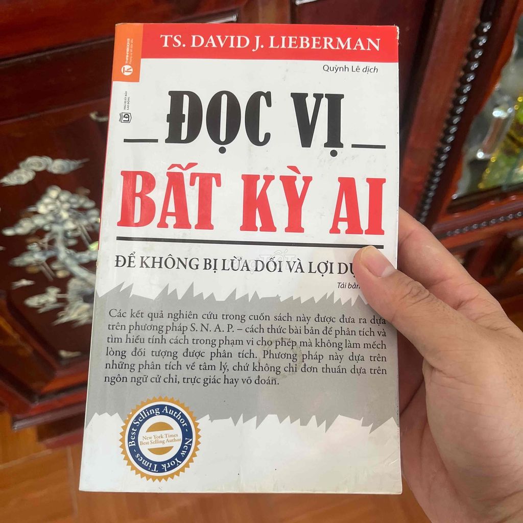 Sách - Đọc Vị Bất Kỳ Ai - Ts.David J.Lieberman