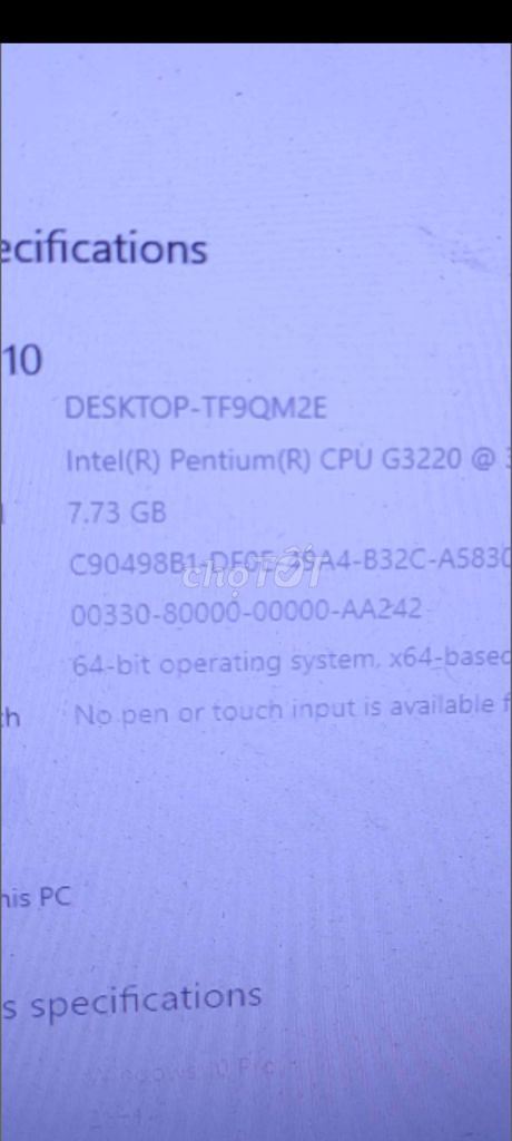 Máy tính để bàn ViewSonic Intel Pentium G3220. Mua bán Máy tính để bàn tại Thành phố Bắc Ninh Bắc Ninh được đăng bởi Chín bẩy lăm hình 1