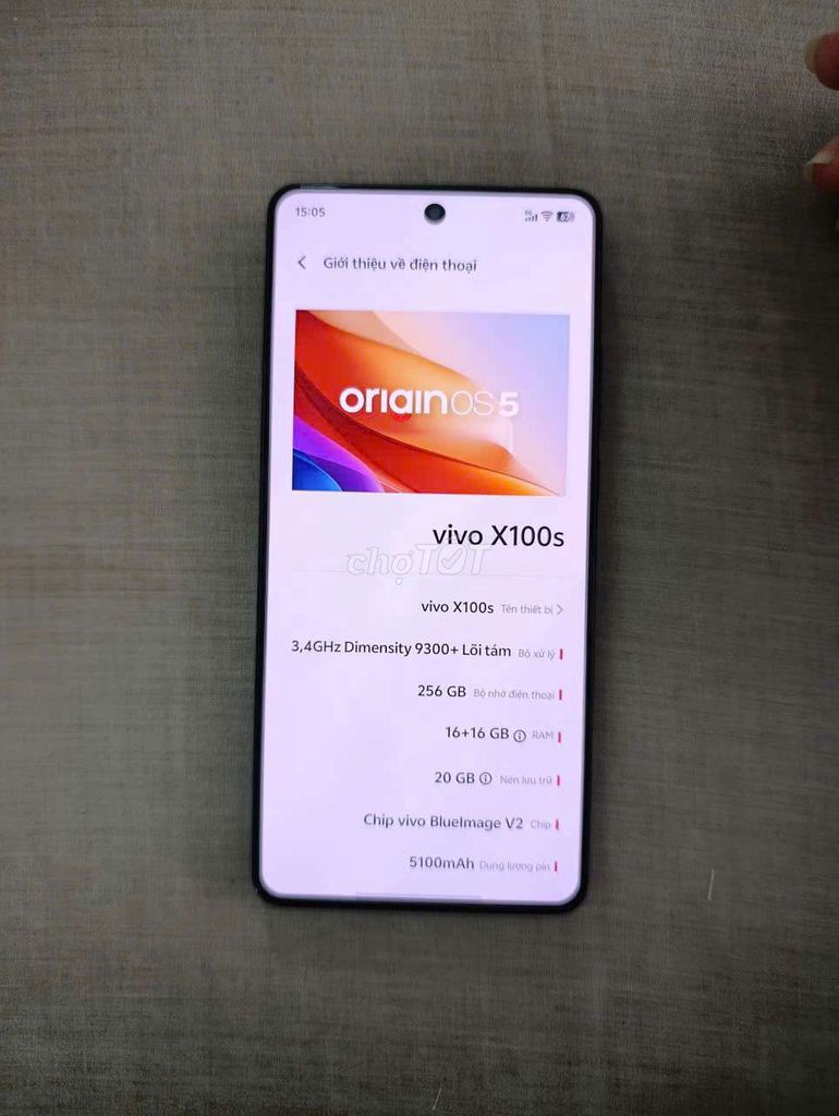 Vivo X100s 256GB Đen Full Box. Mua bán Điện thoại tại Huyện Bàu Bàng Bình Dương được đăng bởi DinhPhuc  hình 1