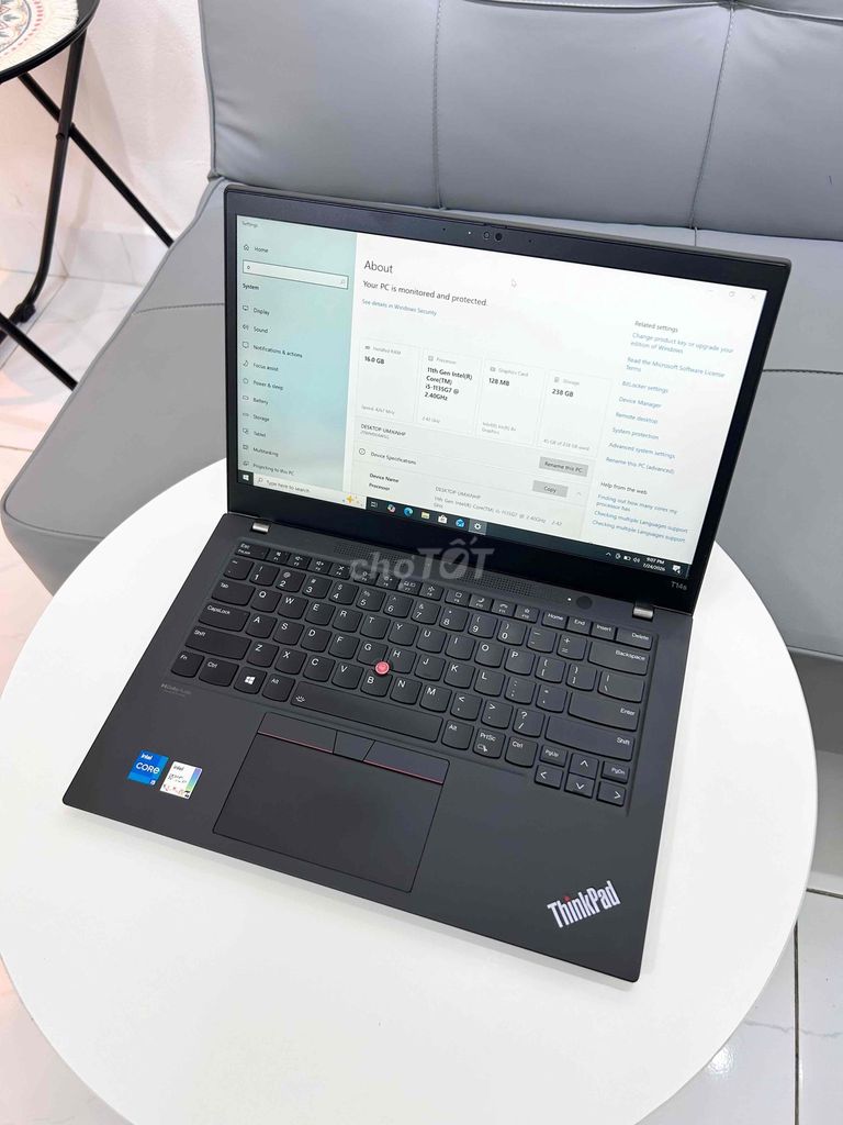 ThinkPad T14s Gen 2 i5 đời 2021 máy đẹp nhẹ ~1,3kg. Mua bán Laptop tại Quận Tân Bình Tp Hồ Chí Minh được đăng bởi Laptop YG hình 1