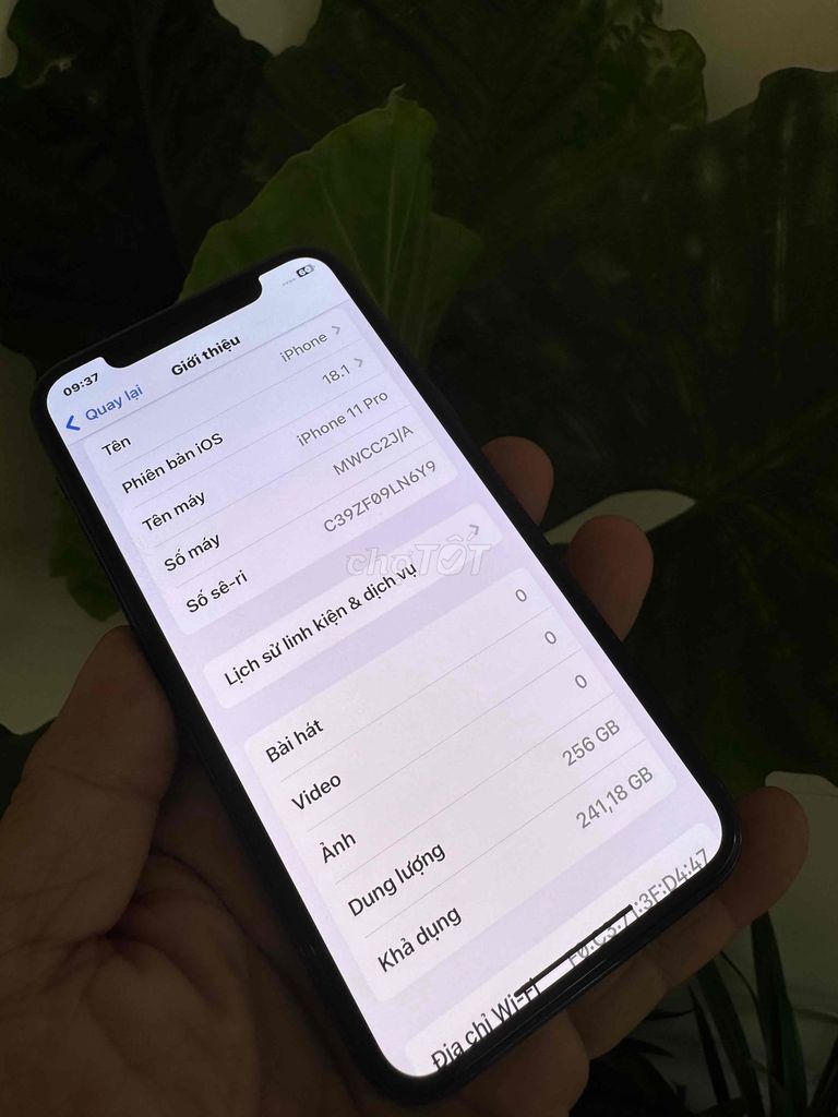 iPhone 11 pro 256G xanh qte mỹ