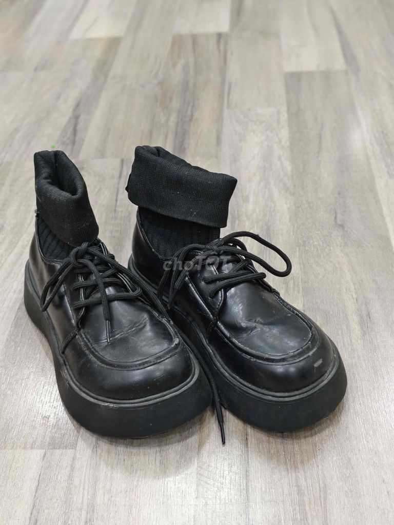Giày boot nữ da len size 38 đã dùng. Mua bán Giày dép tại Huyện Hoài Đức Hà Nội được đăng bởi Lan Nguyen hình 1