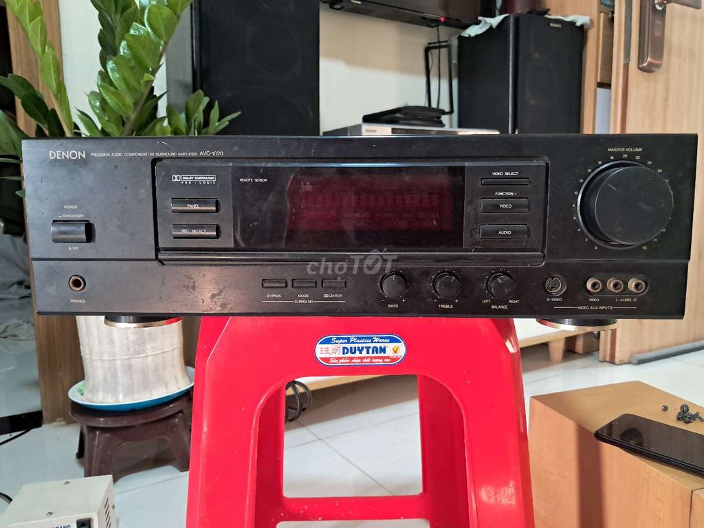 Amply Denon AVC-1020 Đen Đã qua sử dụng. Mua bán Tivi, Âm thanh tại Thành phố Dĩ An Bình Dương được đăng bởi lộc hình 1