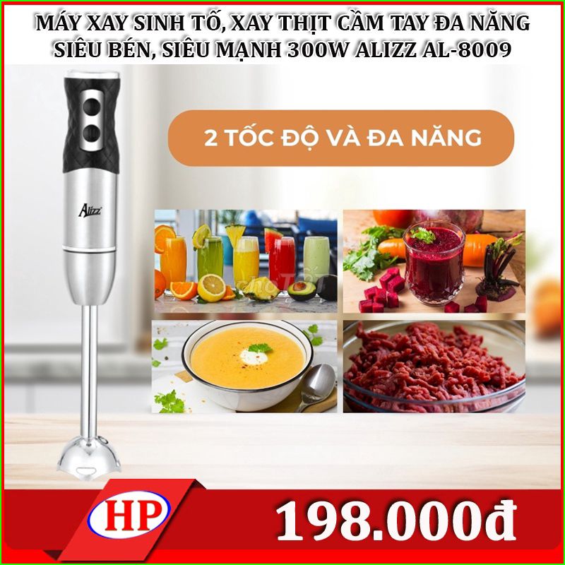 Máy xay sinh tố Alizz AL-8009. Mua bán Bếp, lò, đồ điện nhà bếp tại Quận Ninh Kiều Cần Thơ được đăng bởi PHƯỚC HIỆP hình 1