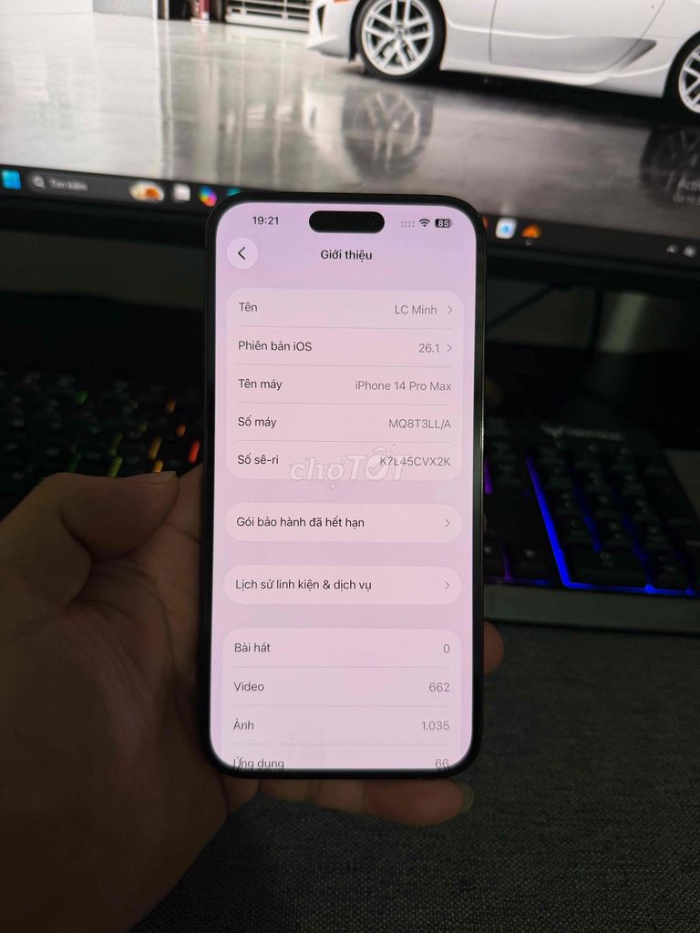 Apple iPhone 14 Pro Max 256GB Xám. Mua bán Điện thoại tại Huyện Tân Châu Tây Ninh được đăng bởi Minh LC hình 1