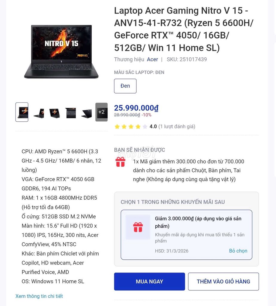 rẽ hơn 4tr nhanh tay nhé. Mua bán Laptop tại Thành phố Thủ Đức Tp Hồ Chí Minh được đăng bởi HN hình 1