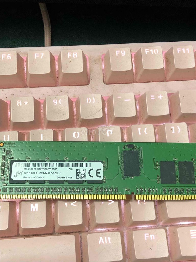 RAM  16GB DDR4 ECC 2400MHz. Mua bán Linh kiện (RAM, Card...) tại Quận Tân Phú Tp Hồ Chí Minh được đăng bởi Nguyễn Hữu Nghĩa hình 1