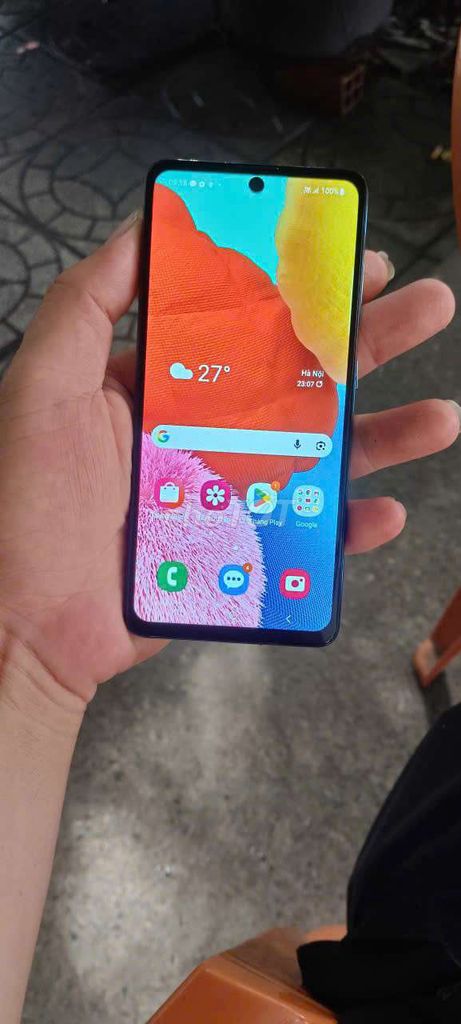 Samsung A51.ram 6 bn 128G ngoại hình đẹp. có NFC. Mua bán Điện thoại tại Quận Bình Thuỷ Cần Thơ được đăng bởi cầu rạch súc 91b Nguyễn Văn Linh  hình 1