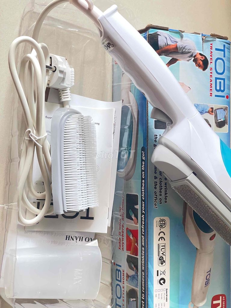 Bàn ủi hơi nước Tobi Travel Steamer. Mua bán Nội thất, đồ gia dụng khác tại Quận Bình Tân Tp Hồ Chí Minh được đăng bởi Trần Thành hình 1