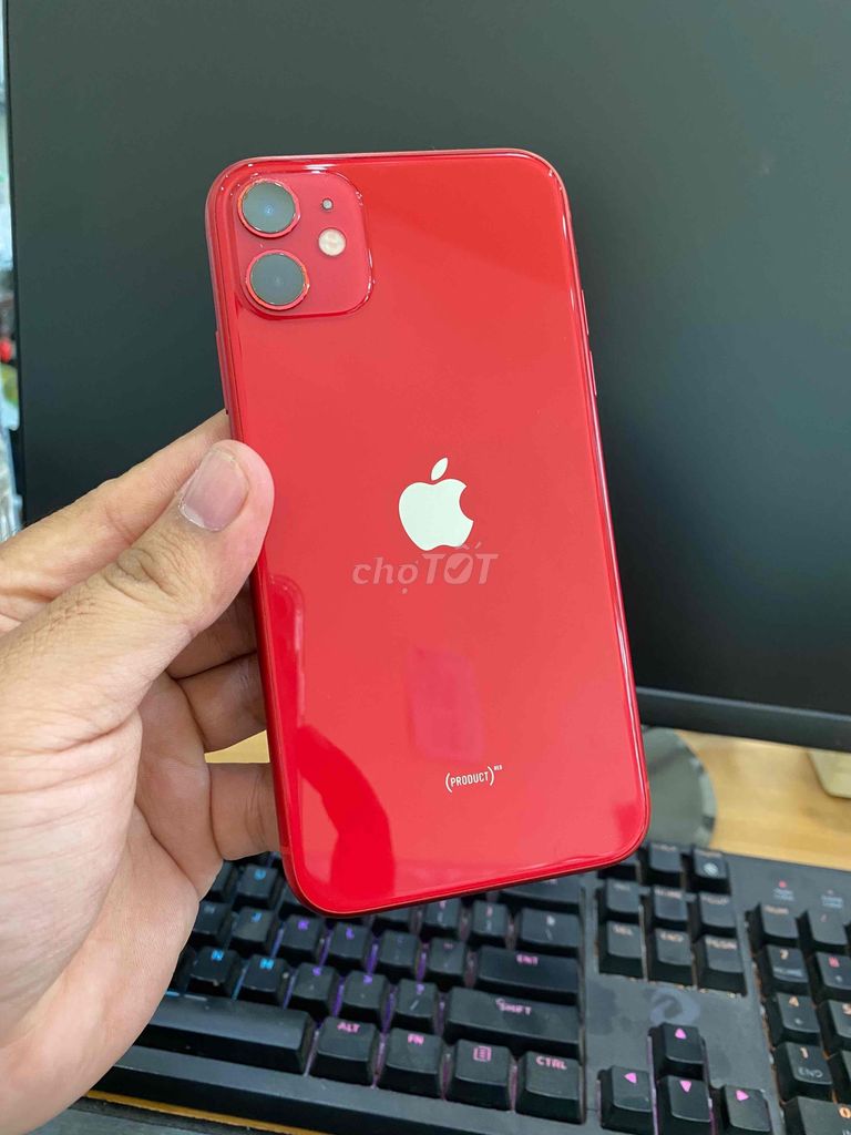 IPHONE 11 64GB MÀU ĐỎ QUỐC TẾ