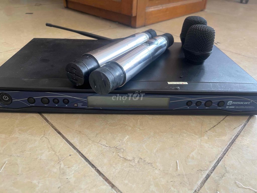 Bộ micro Relacart ER-5600 Đen Bạc. Mua bán Tivi, Âm thanh tại Quận Bình Tân Tp Hồ Chí Minh được đăng bởi Lâm sport hình 1