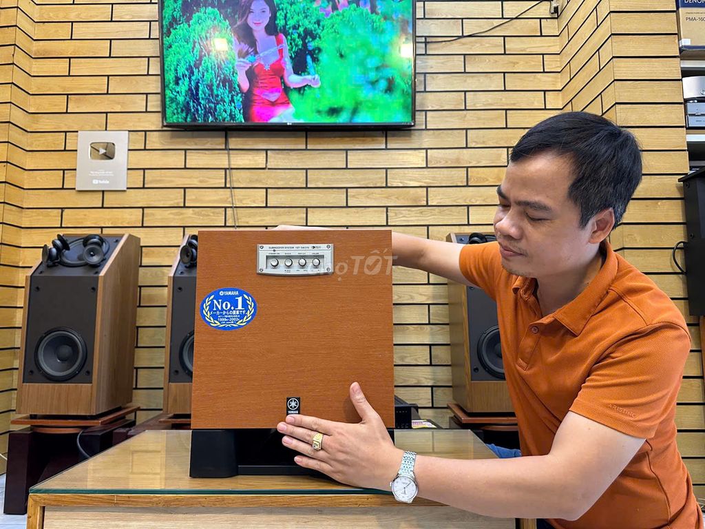 Loa siêu trầm Yamaha SW315 hàng bãi Nhật. Mua bán Tivi, Âm thanh tại Quận 12 Tp Hồ Chí Minh được đăng bởi Shop Tiến Dũng audio Sài Gòn hình 1