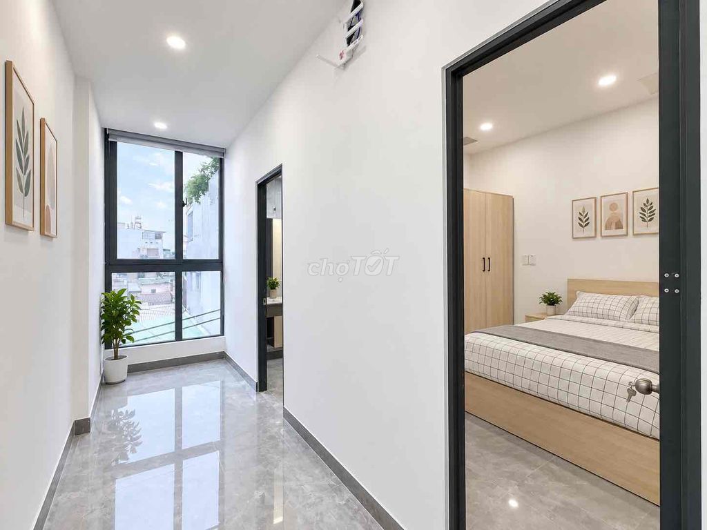 KHAI TRƯƠNG 2 PHÒNG NGỦ MỚI 100% - THANG MÁY HẦM XE