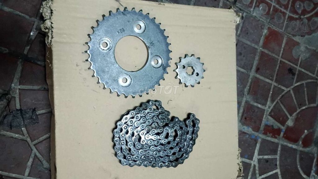 Sên nhông dĩa wave. Mua bán Phụ tùng xe tại Quận Ninh Kiều Cần Thơ được đăng bởi Baby hình 1