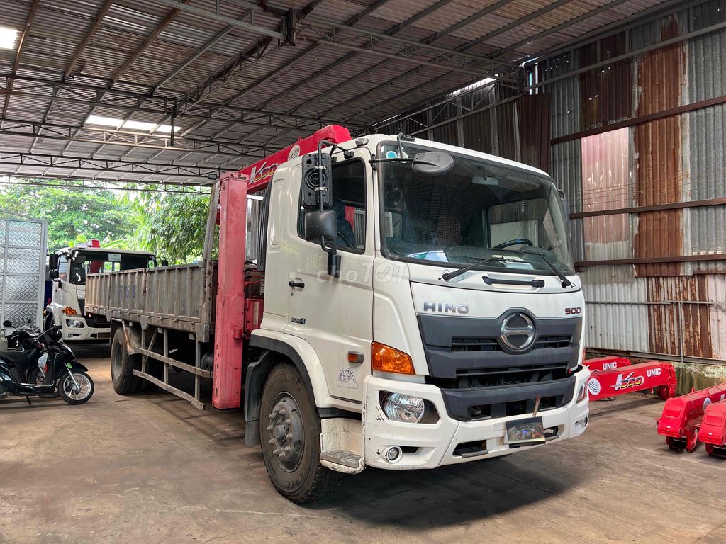 Xe Cẩu HINO 8 TẤN, Đời 2022, Chạy LƯỚT 12.5 Vạn.. Mua bán Xe tải, xe ben tại Quận 12 Tp Hồ Chí Minh được đăng bởi Xe Cẩu Lướt hình 1