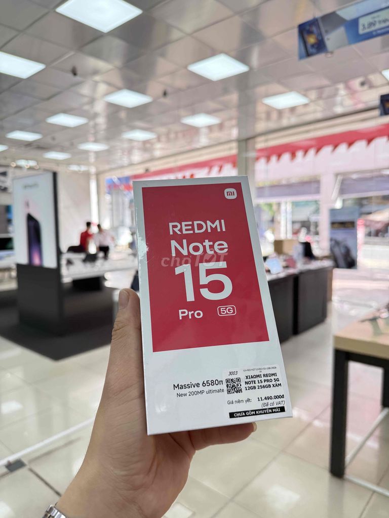 Xiaomi Redmi Note 15 Pro 5G 256GB Xám. Mua bán Điện thoại tại Quận 12 Tp Hồ Chí Minh được đăng bởi Trường hình 1