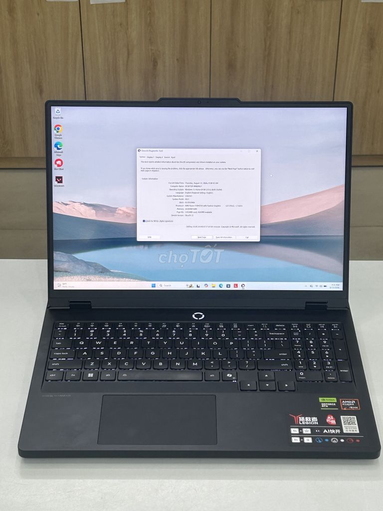 * Legion R7000P R9 RTX5070 2.5K 240Hz-Like New-Đẹp. Mua bán Laptop tại Thành phố Huế Thừa Thiên Huế được đăng bởi T T Center hình 1