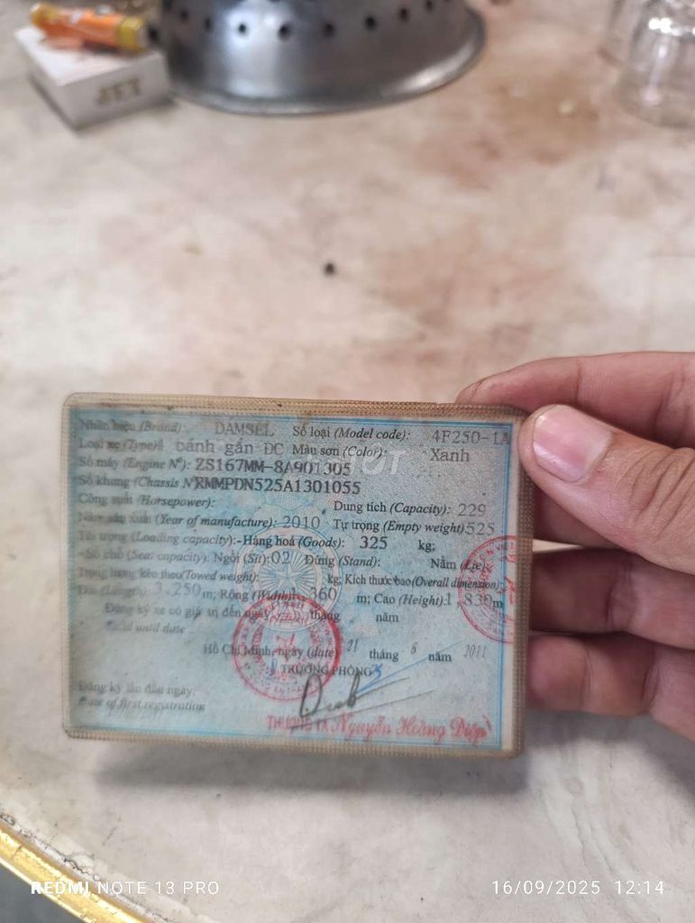 Cần bán xe. Mua bán Xe tải, xe ben tại Quận Tân Bình Tp Hồ Chí Minh được đăng bởi Trần Minh Đức hình 6